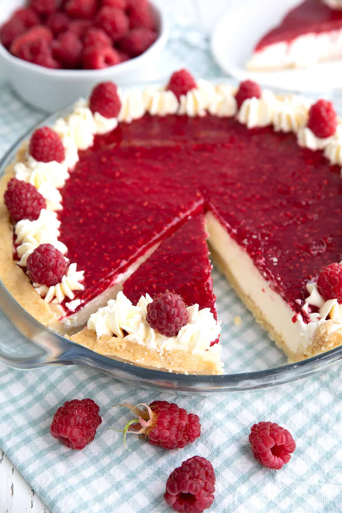 Carolyn Ketchum's keto raspberry cream pie delivers summer flavor and structure