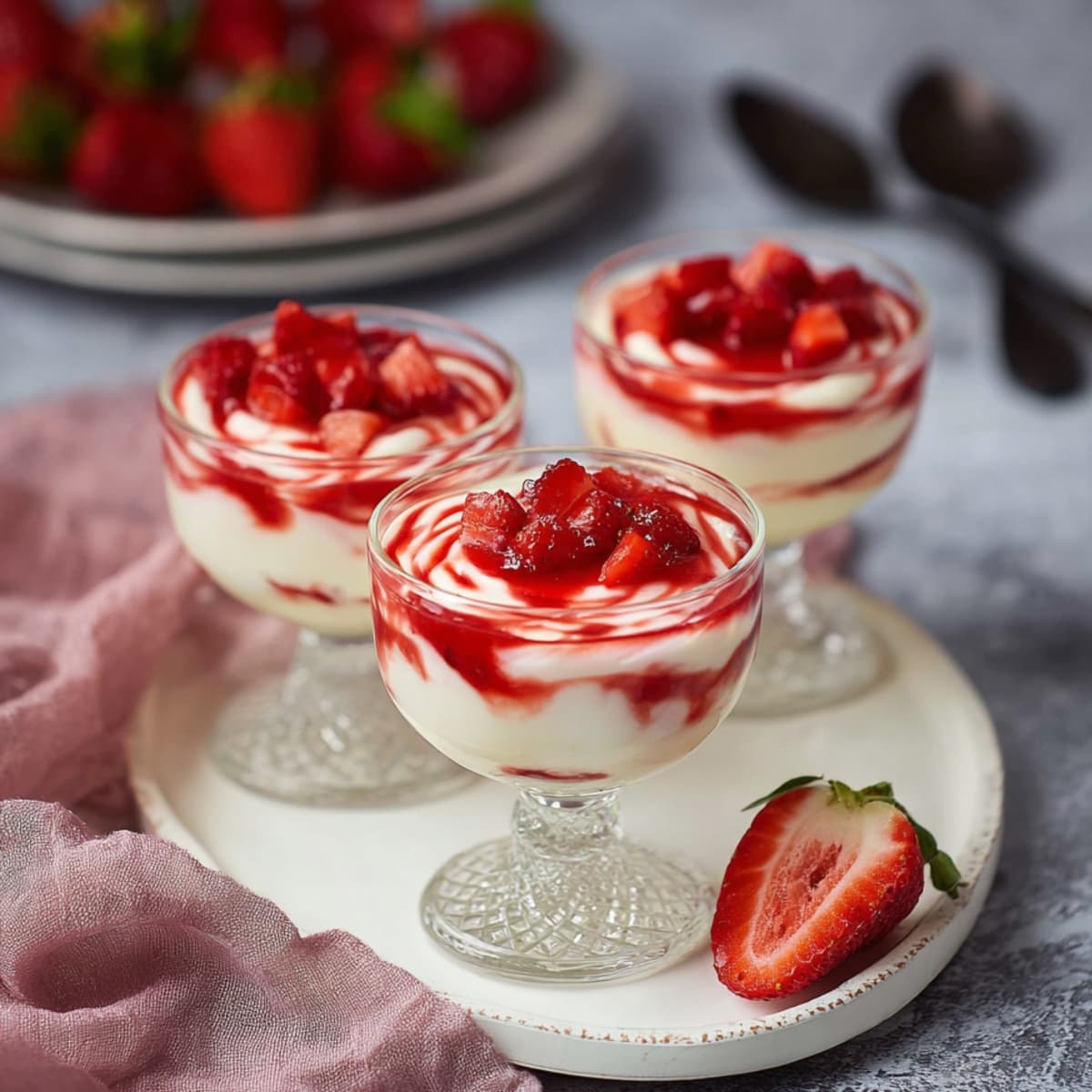 Keto Mascarpone Mousse with Strawberry Compote Feels Restaurant-Worthy