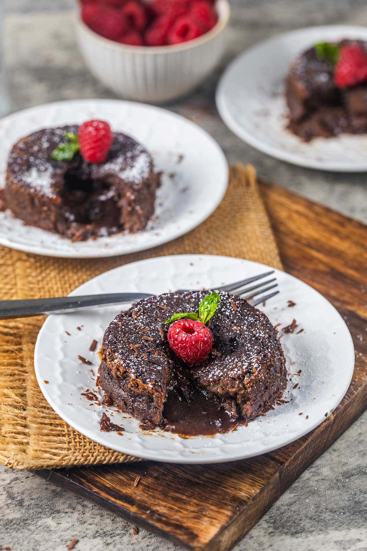 Keto molten lava cake delivers gooey chocolate with simple technique
