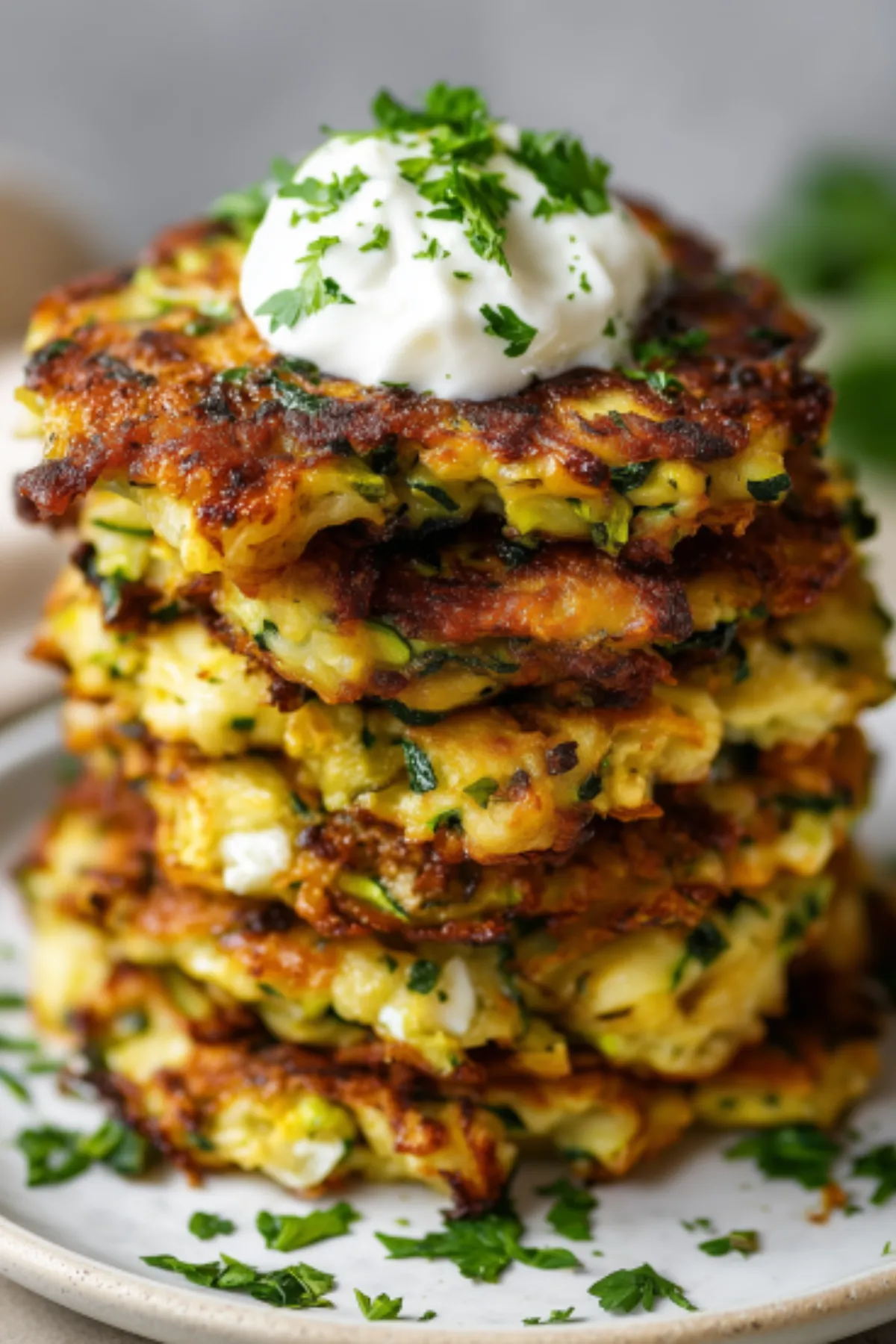 Crispy Keto Zucchini Fritters Turn Summer Surplus Into Weeknight Dinner