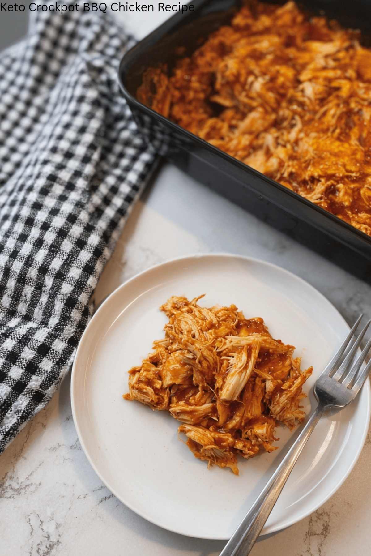 RecipeCoo Shares Easy Keto Crockpot BBQ Chicken for Busy Nights