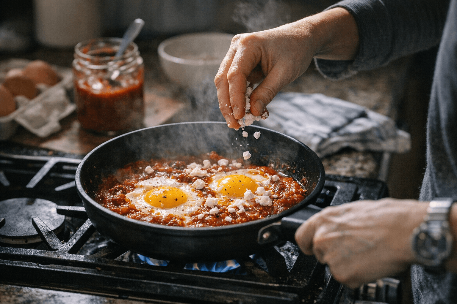 3-Ingredient Keto Shakshuka Breakfast Is Ready in 5 Minutes