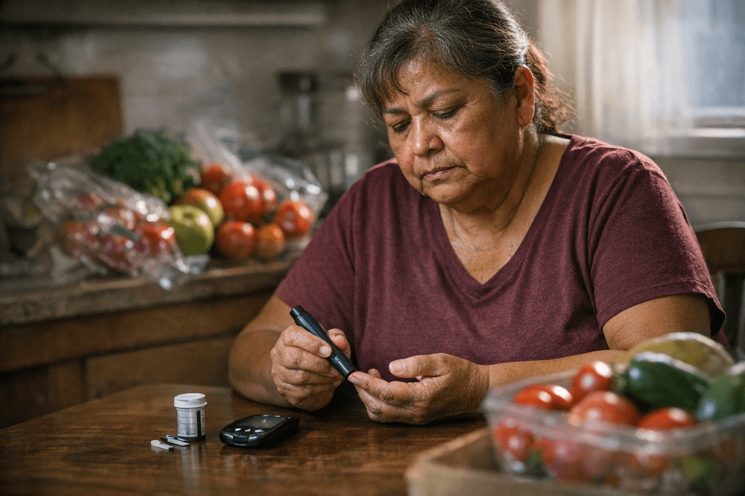 Produce subsidy fails to improve diabetes outcomes in randomized trial