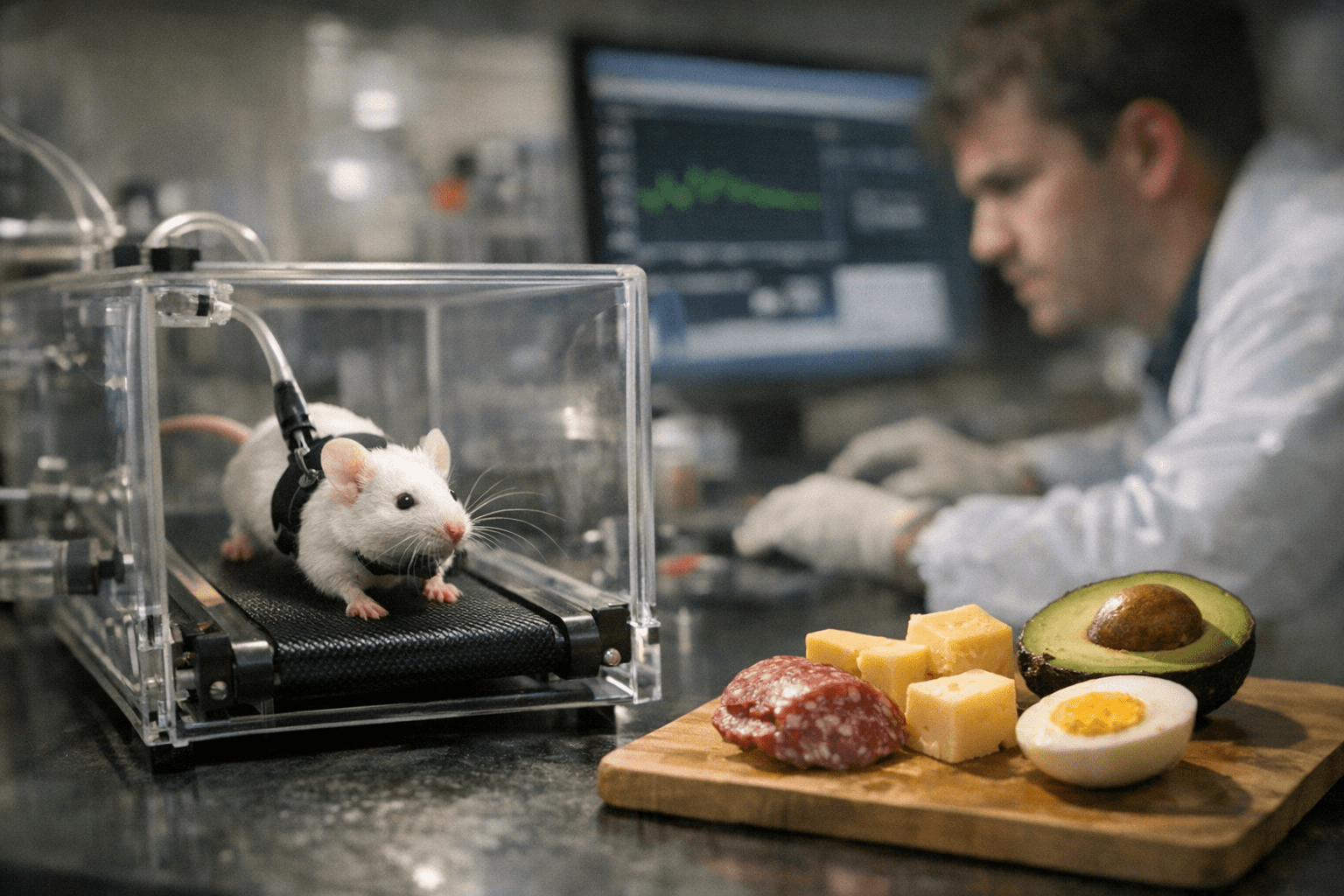 Mouse study finds keto diet may reshape muscles for exercise