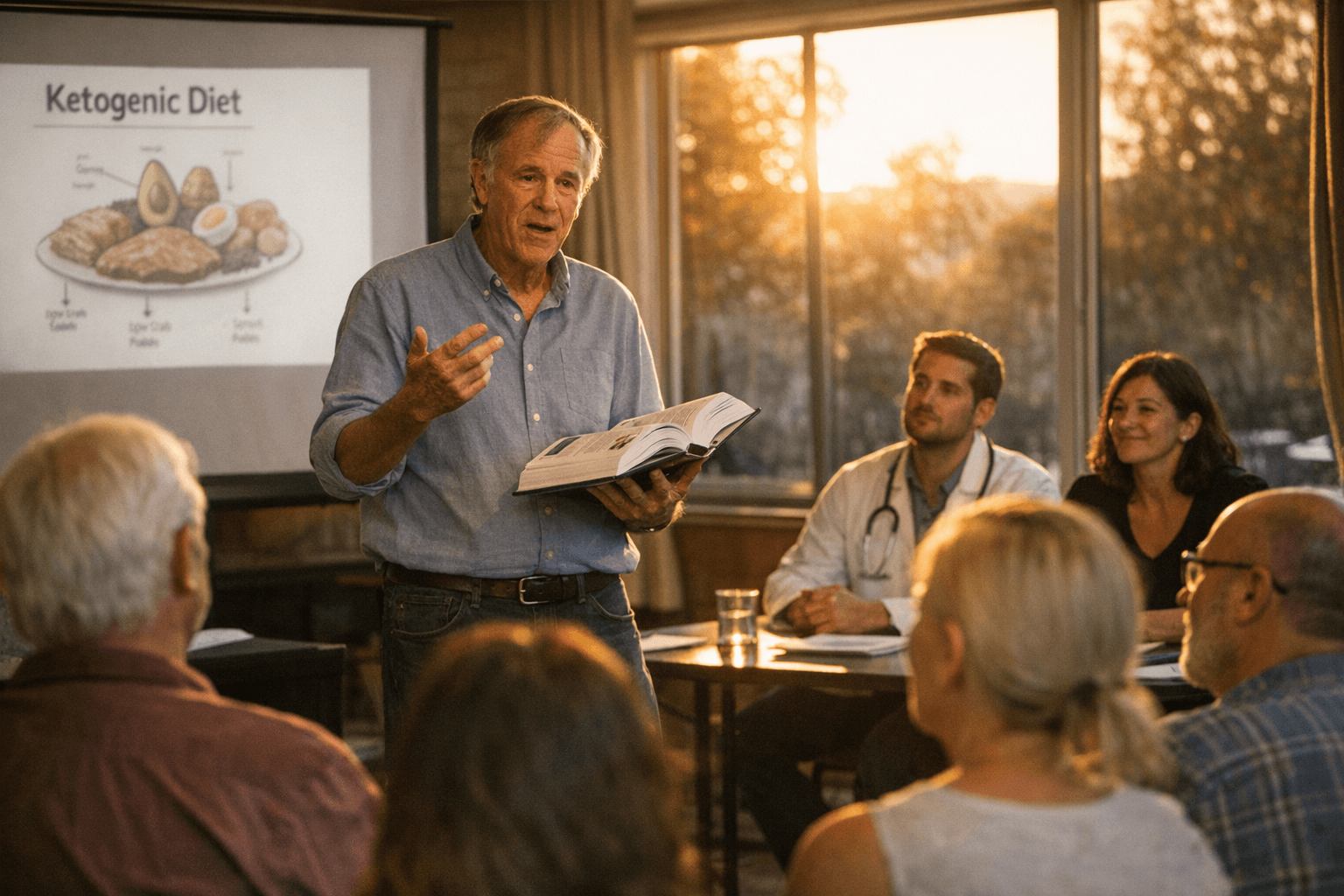 Tim Noakes backs evidence-based ketogenic textbook for clinical care