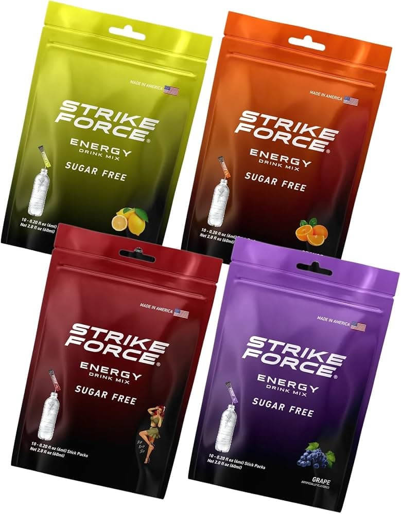 Strike Force Energy launches keto-friendly liquid packets with zero sugar